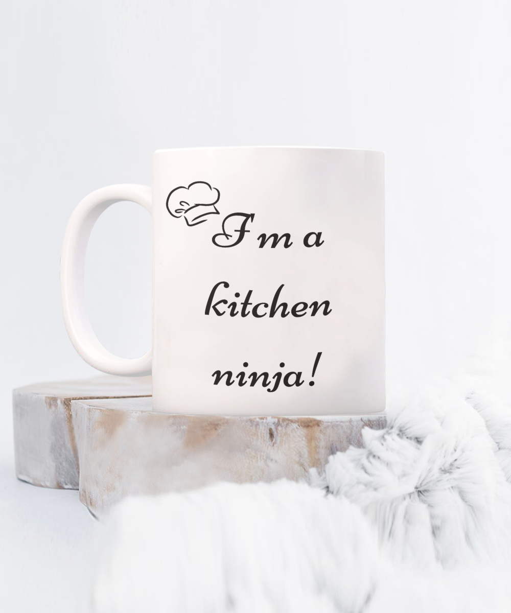 Start Your Morning with a Smile:  Discover Our Chef-Inspired Humorous Mugs!