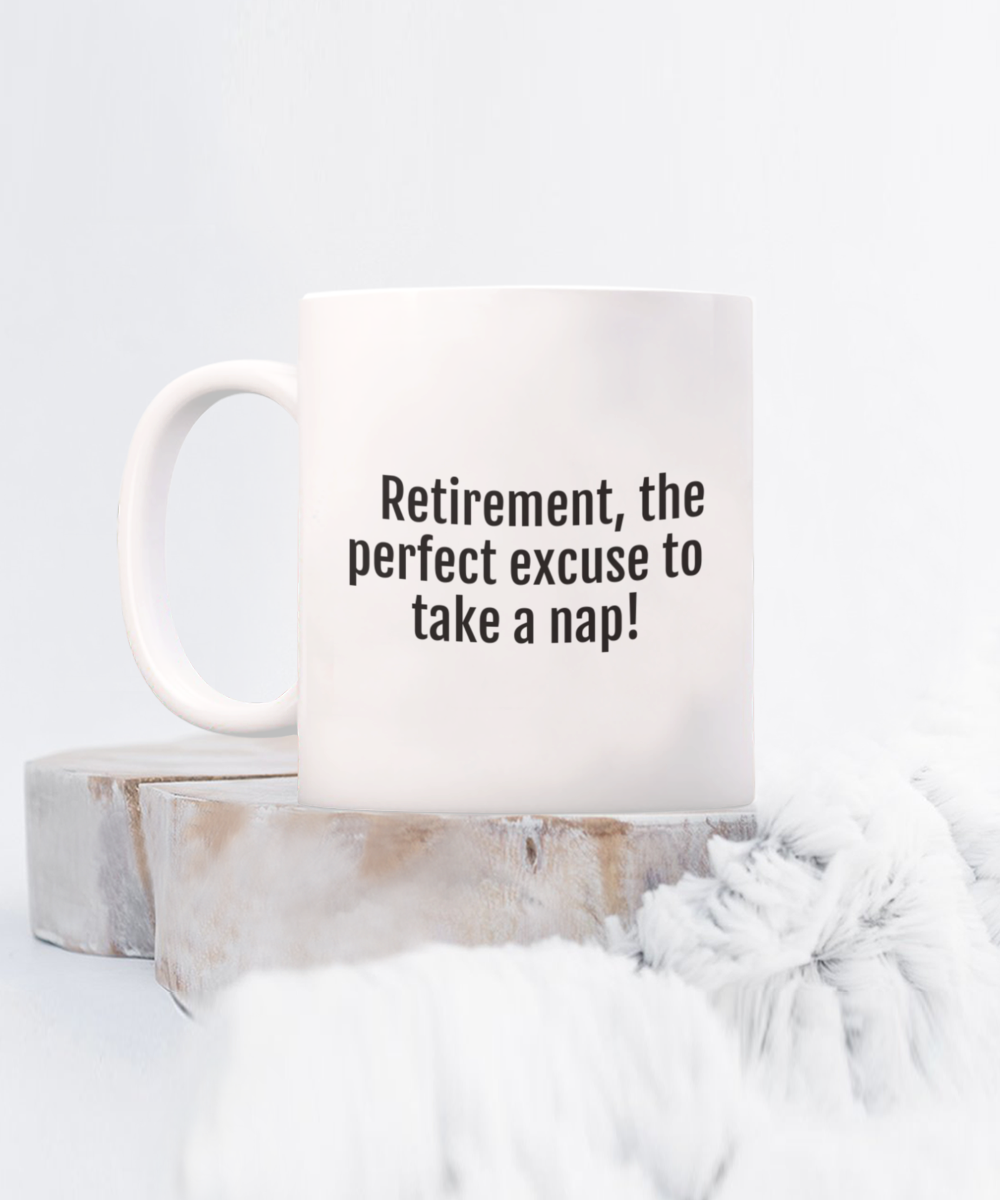 Cheers to Retirement:  Durable & Humorous Mugs for the Perfect Send-Off!