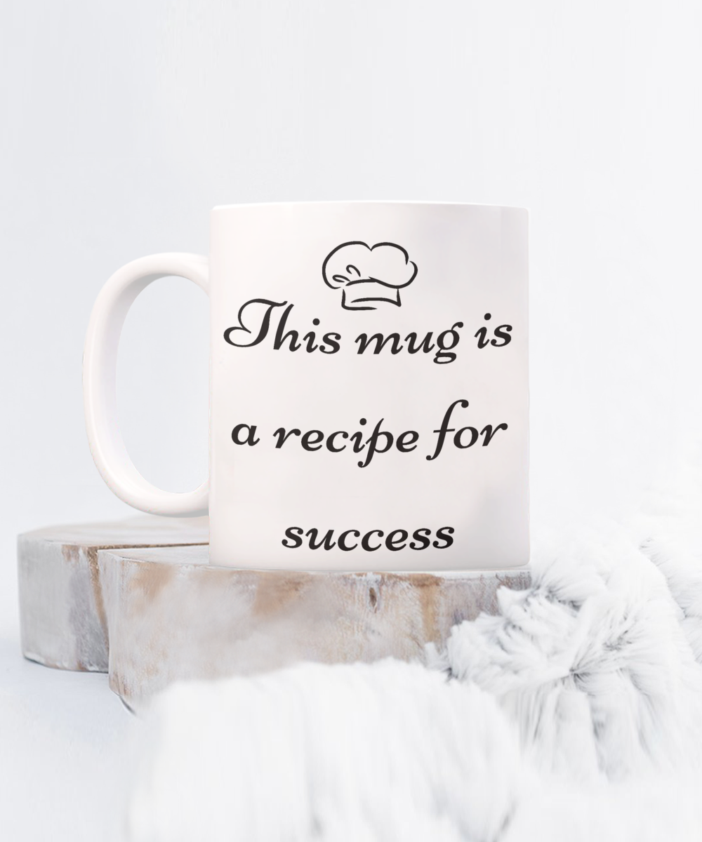 Start Your Morning with a Smile:  Discover Our Chef-Inspired Humorous Mugs!