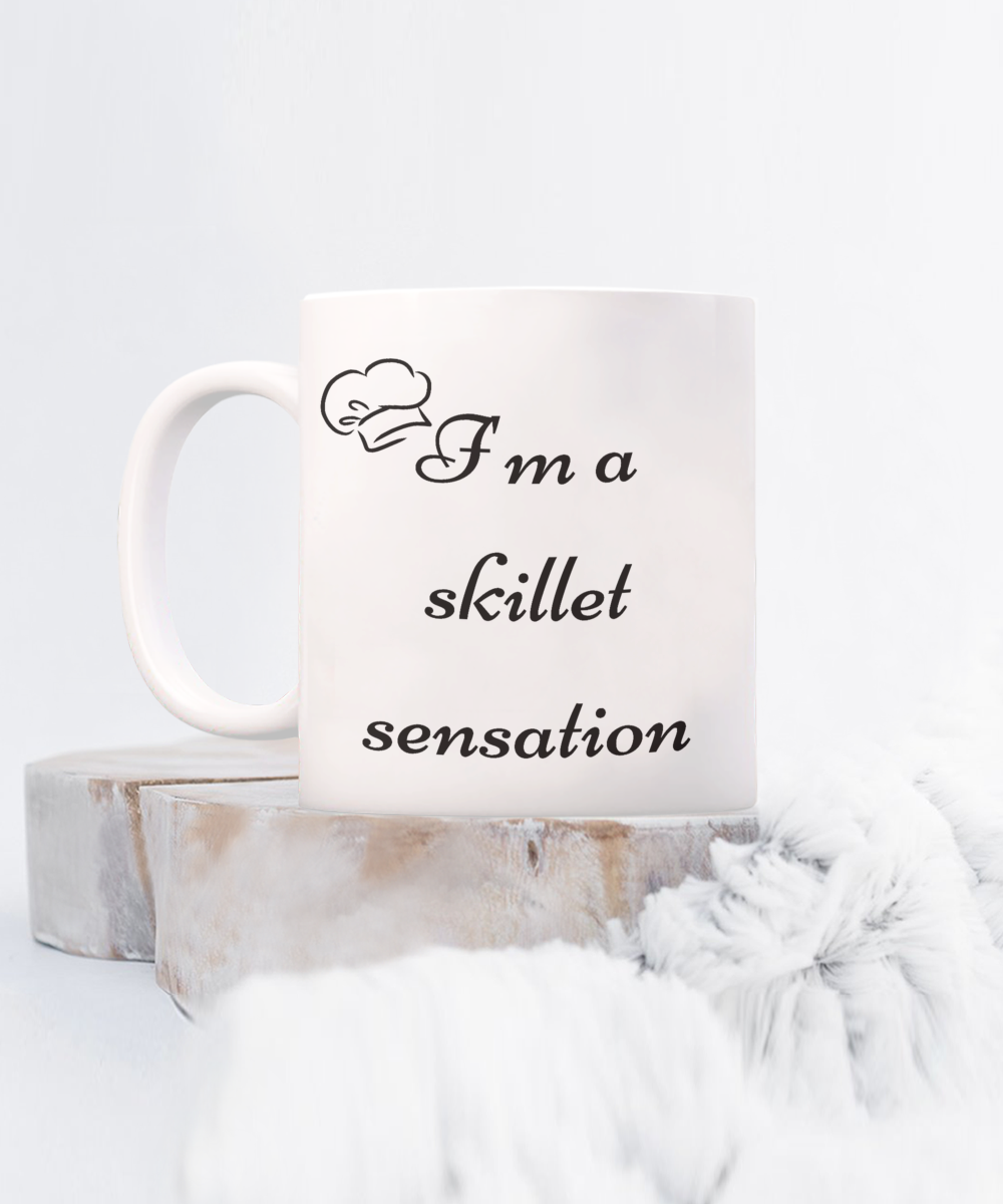 Start Your Morning with a Smile:  Discover Our Chef-Inspired Humorous Mugs!