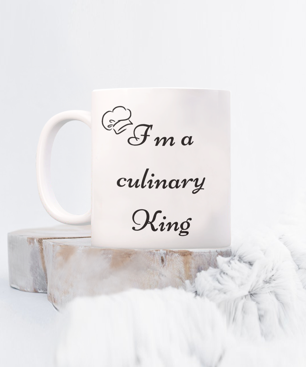 Start Your Morning with a Smile:  Discover Our Chef-Inspired Humorous Mugs!