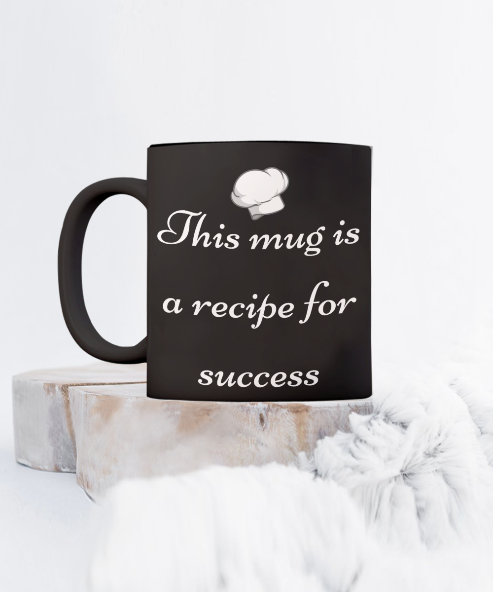 Start Your Morning with a Smile:  Discover Our Chef-Inspired Humorous Mugs!