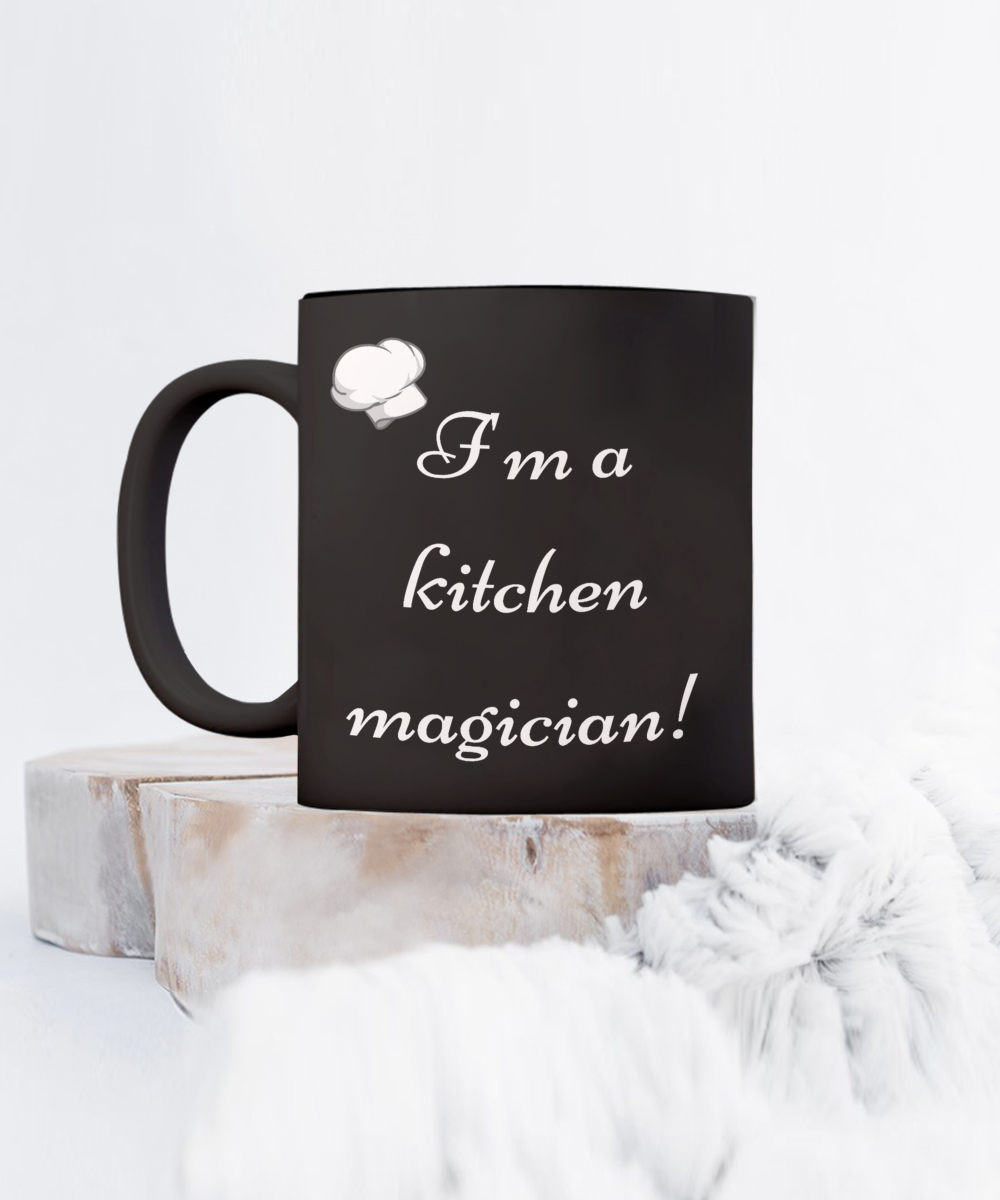 Start Your Morning with a Smile:  Discover Our Chef-Inspired Humorous Mugs!