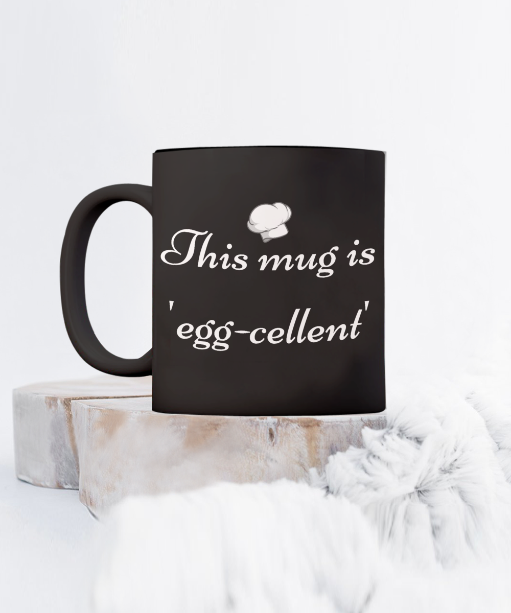 Start Your Morning with a Smile:  Discover Our Chef-Inspired Humorous Mugs!