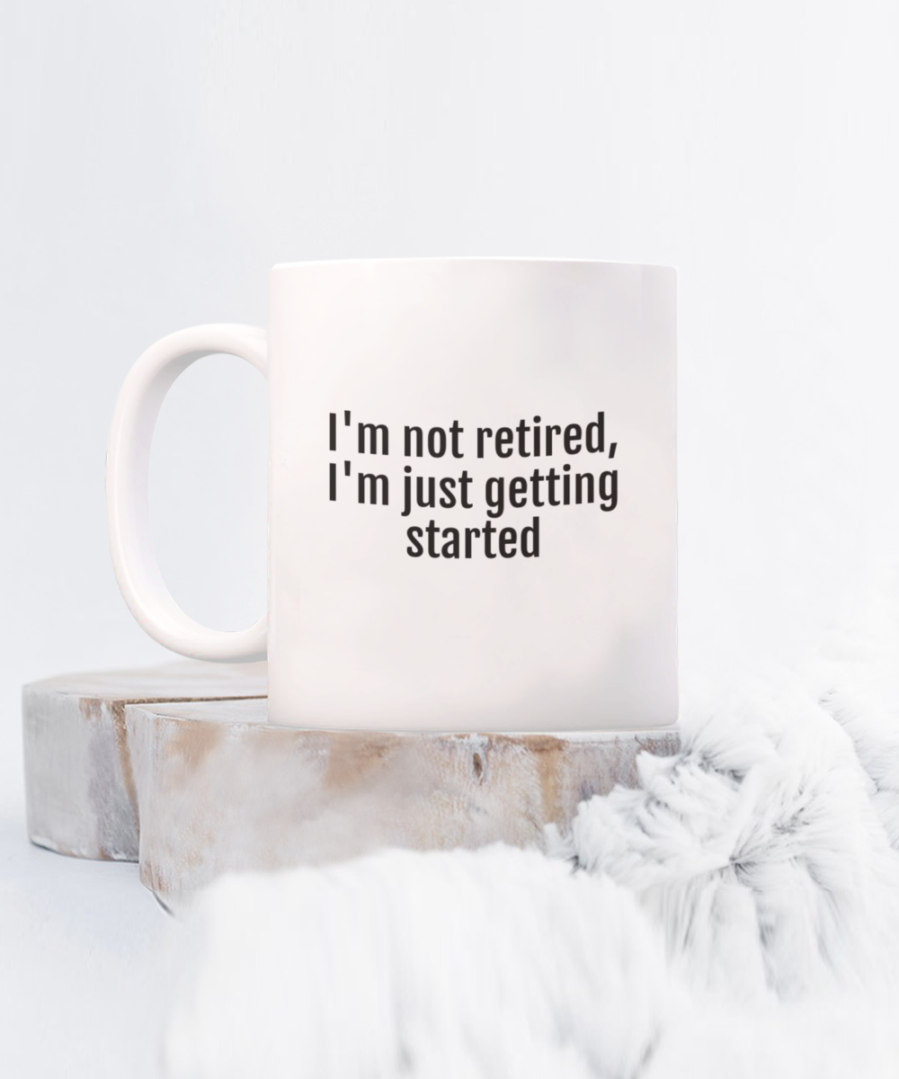 Cheers to Retirement:  Durable & Humorous Mugs for the Perfect Send-Off!