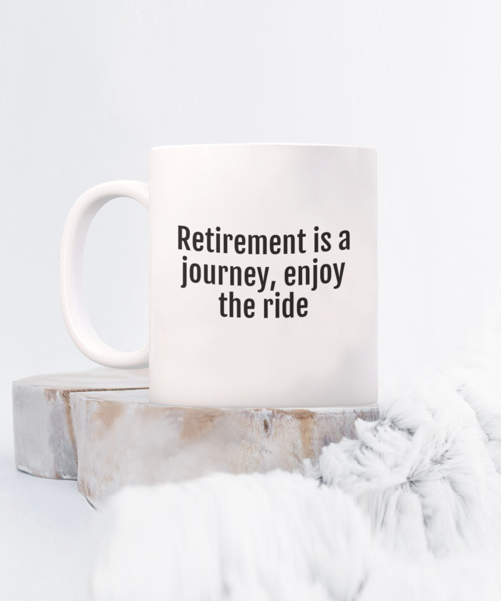 Cheers to Retirement:  Durable & Humorous Mugs for the Perfect Send-Off!