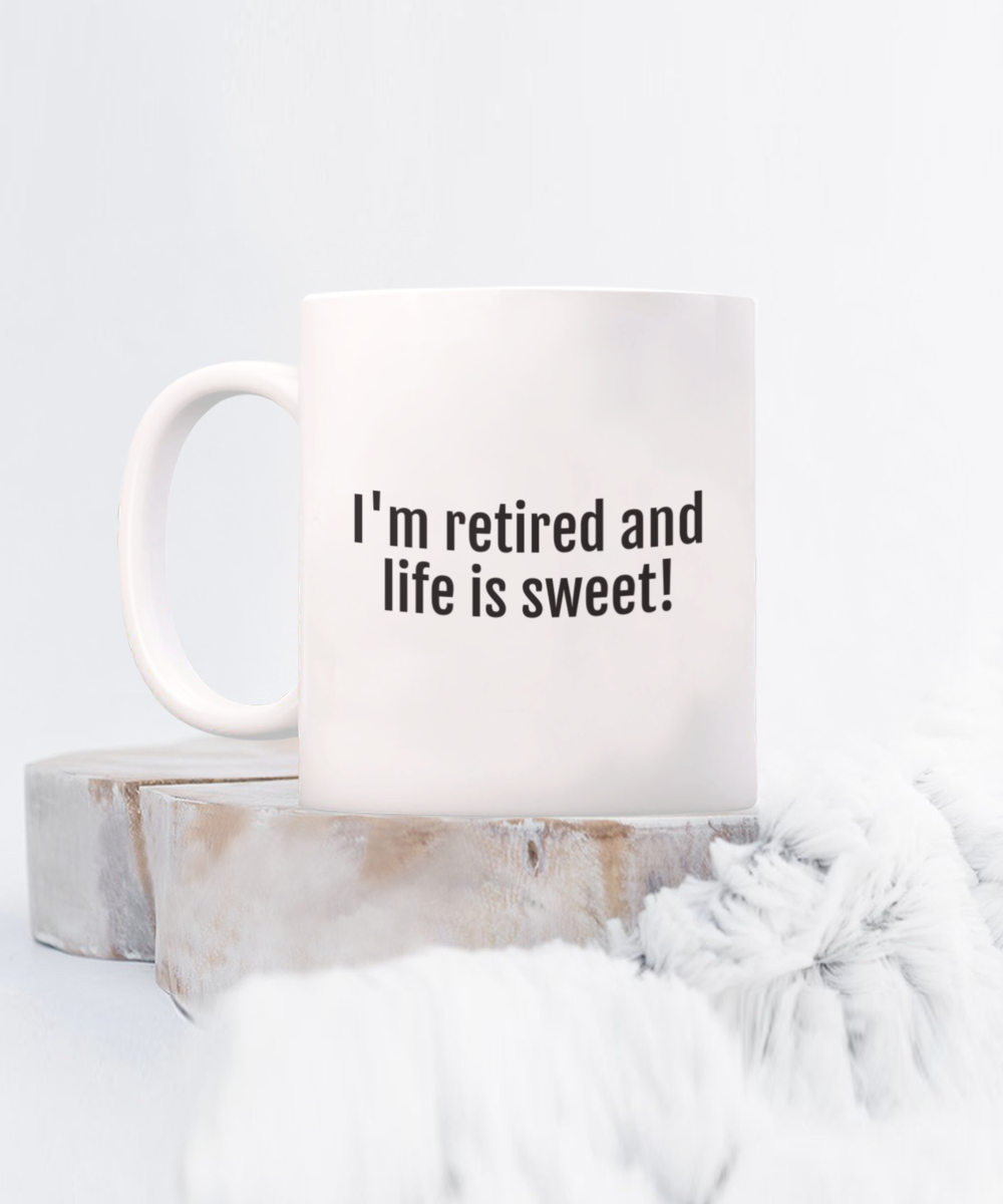 Cheers to Retirement:  Durable & Humorous Mugs for the Perfect Send-Off!