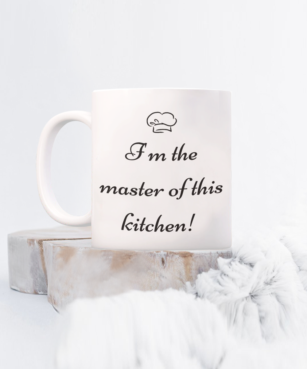 Start Your Morning with a Smile:  Discover Our Chef-Inspired Humorous Mugs!