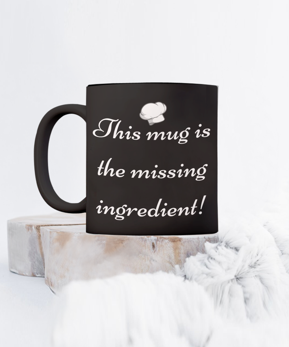 Start Your Morning with a Smile:  Discover Our Chef-Inspired Humorous Mugs!