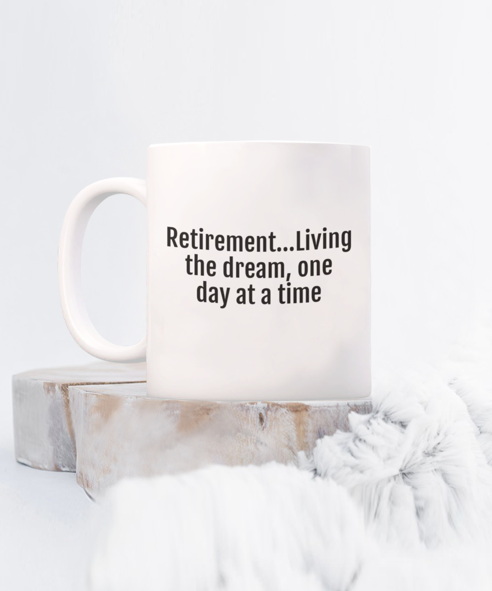 Cheers to Retirement:  Durable & Humorous Mugs for the Perfect Send-Off!