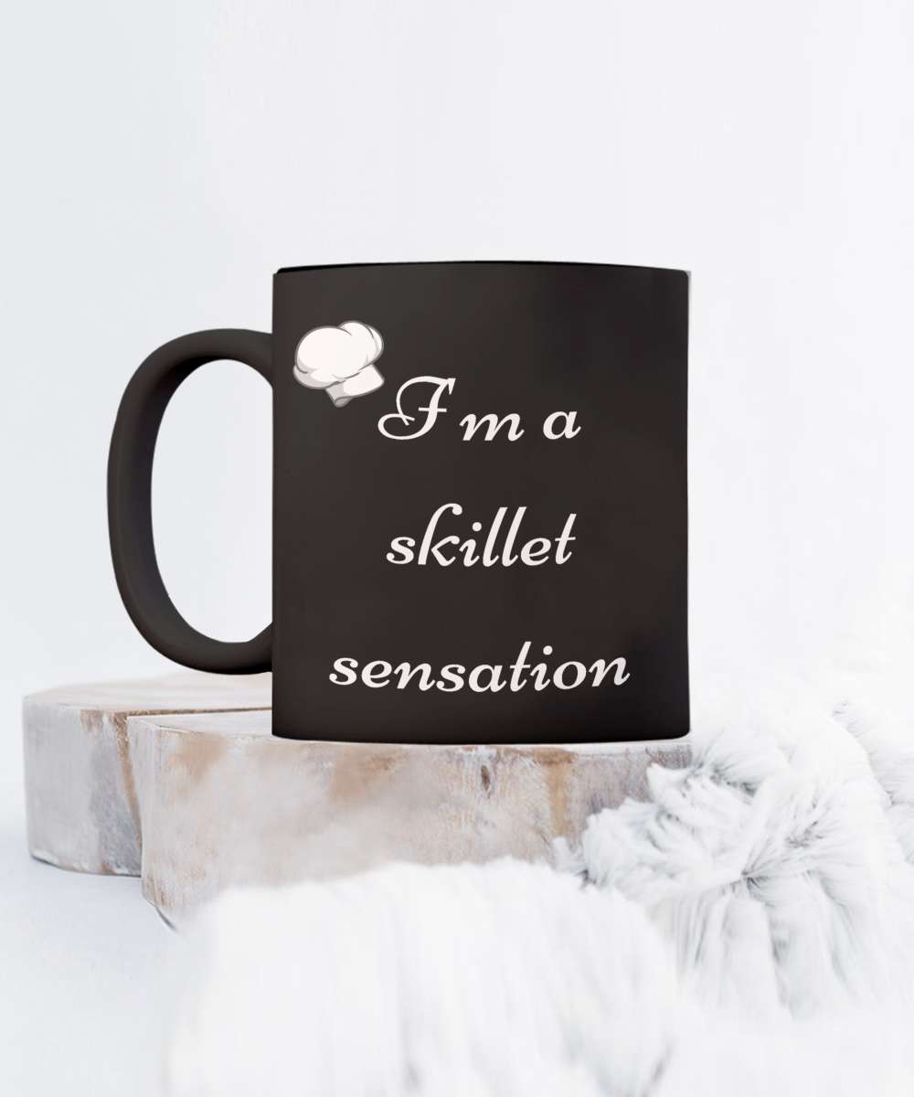 Start Your Morning with a Smile:  Discover Our Chef-Inspired Humorous Mugs!