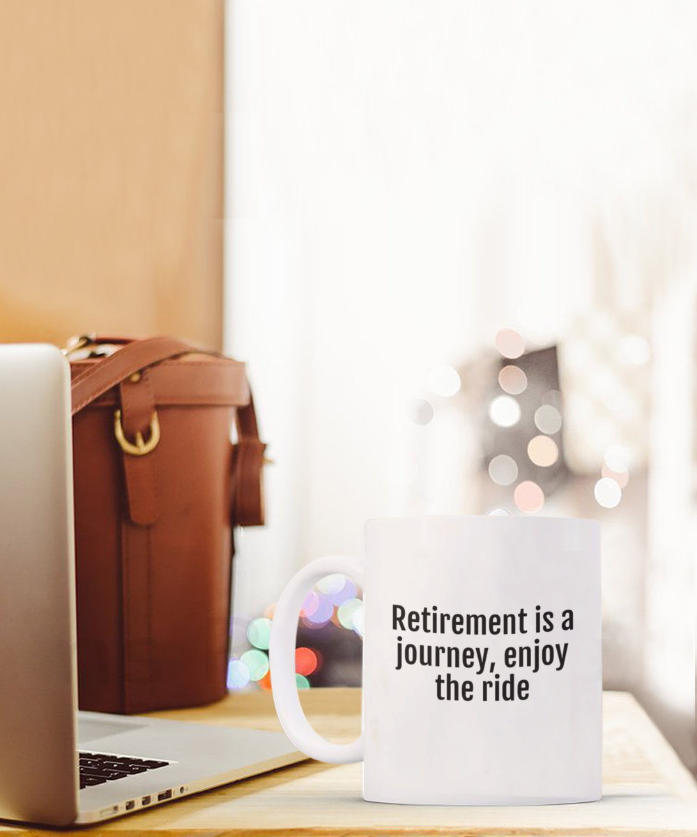 Cheers to Retirement:  Durable & Humorous Mugs for the Perfect Send-Off!