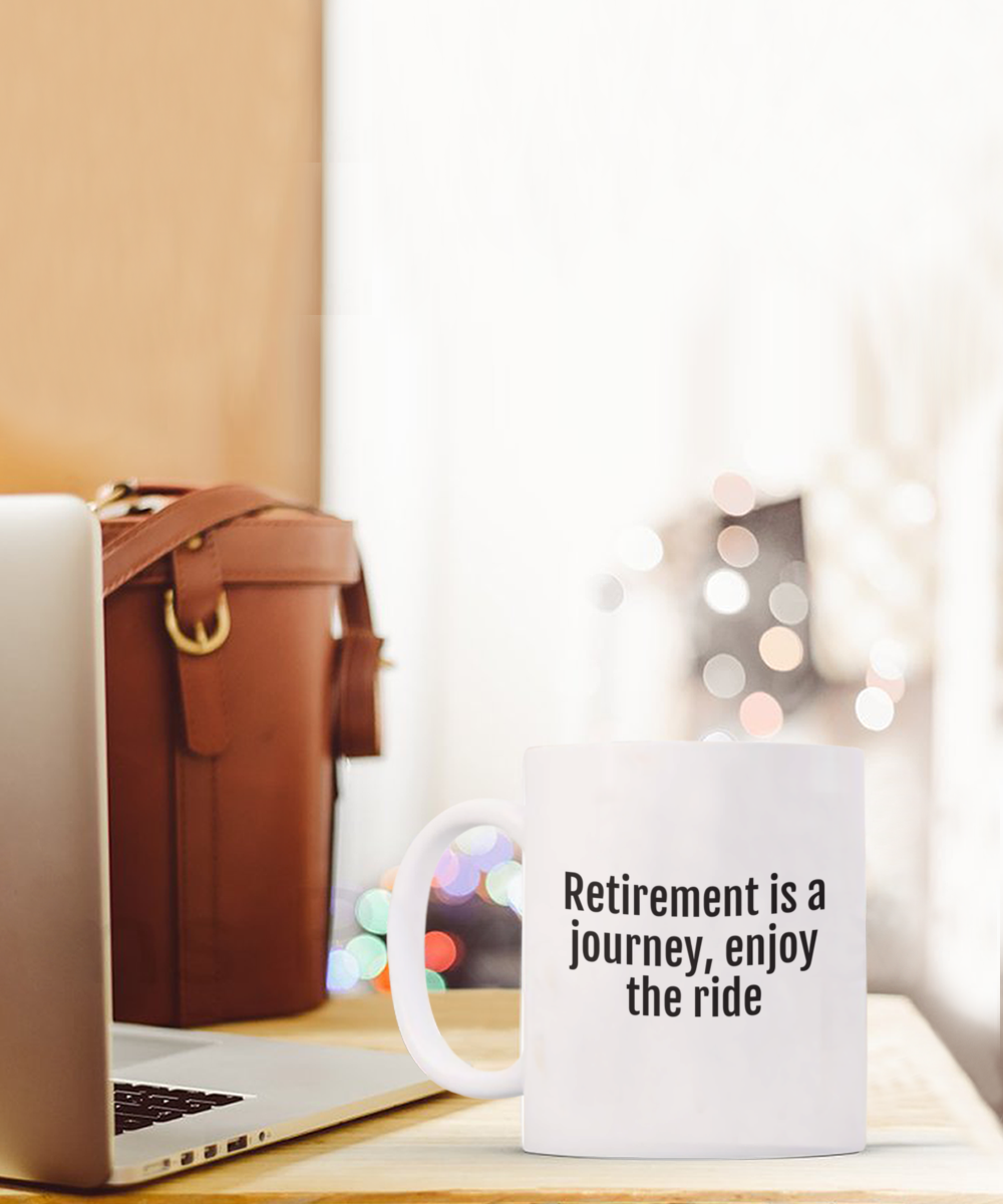 Cheers to Retirement:  Durable & Humorous Mugs for the Perfect Send-Off!