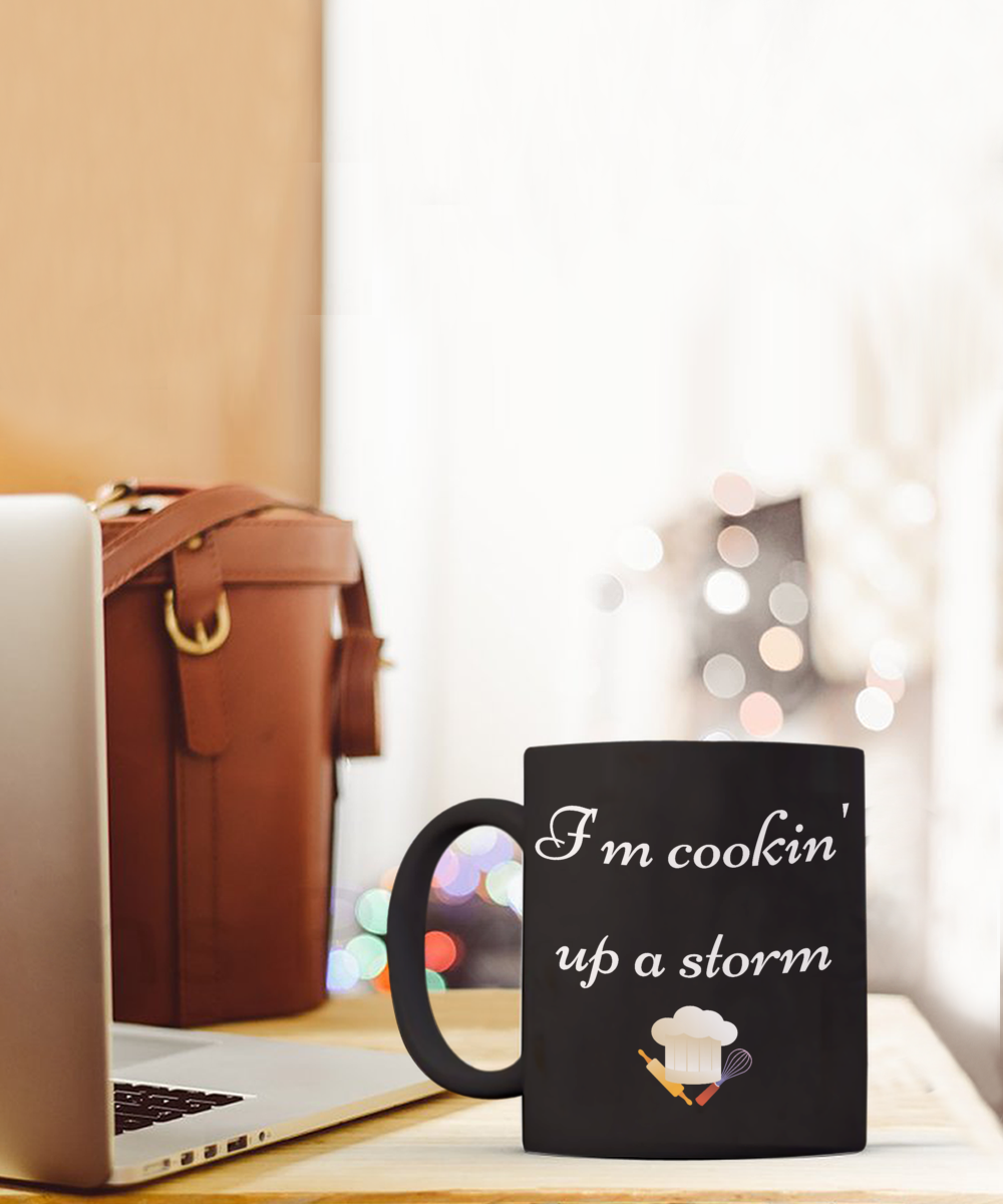 Start Your Morning with a Smile:  Discover Our Chef-Inspired Humorous Mugs!