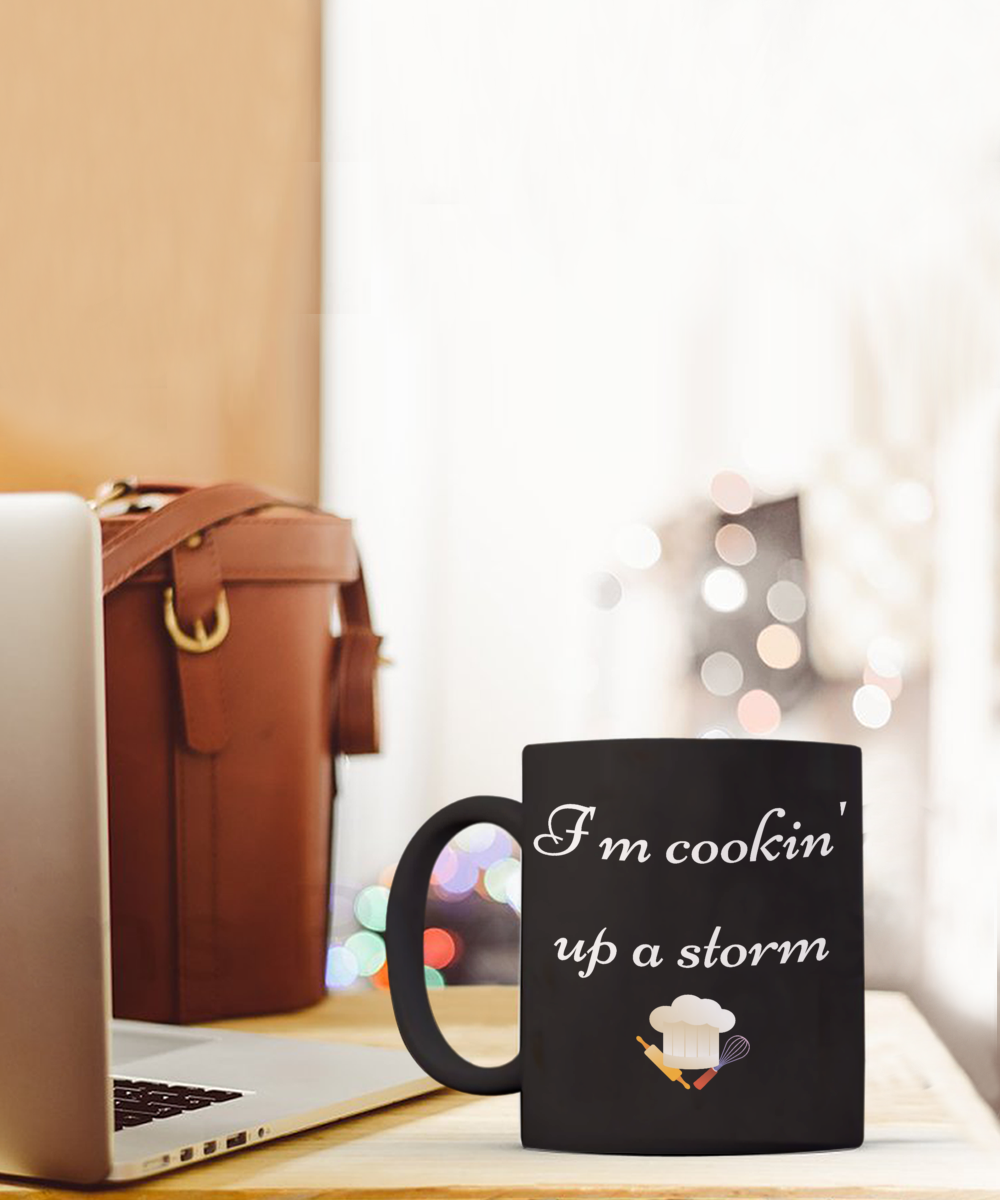 Start Your Morning with a Smile:  Discover Our Chef-Inspired Humorous Mugs!