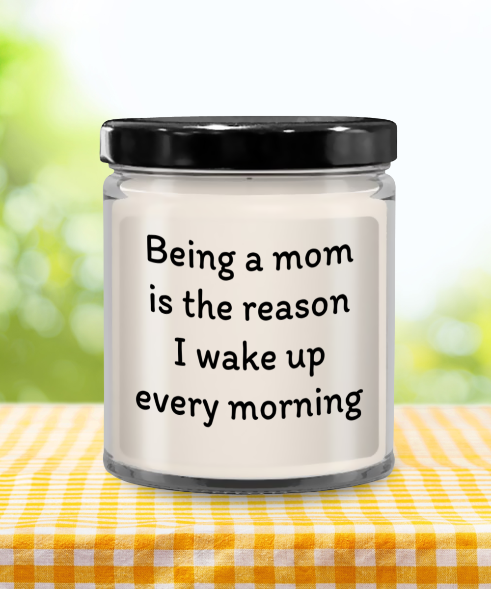 Mom's Laughter Light - Humorous Mother's Day Candle