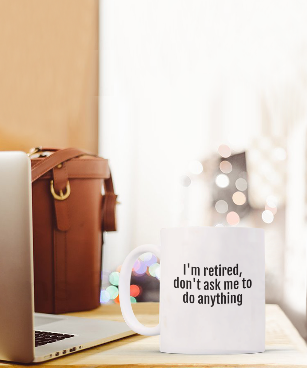 Cheers to Retirement:  Durable & Humorous Mugs for the Perfect Send-Off!