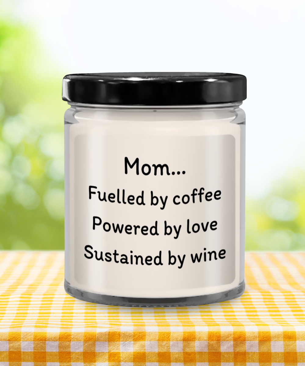 Mom's Laughter Light - Humorous Mother's Day Candle