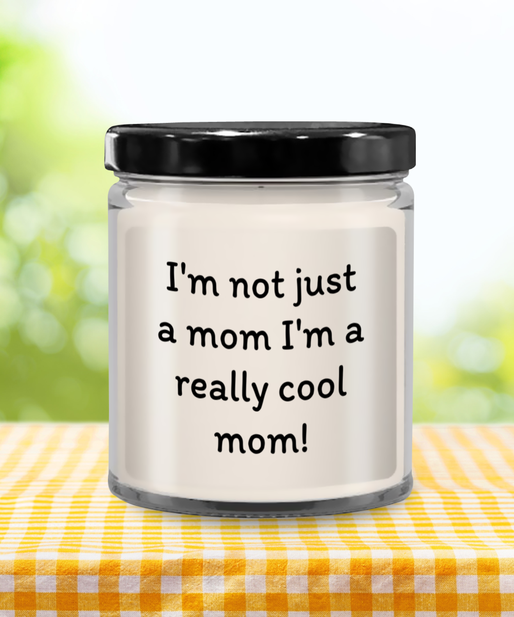 Mom's Laughter Light - Humorous Mother's Day Candle