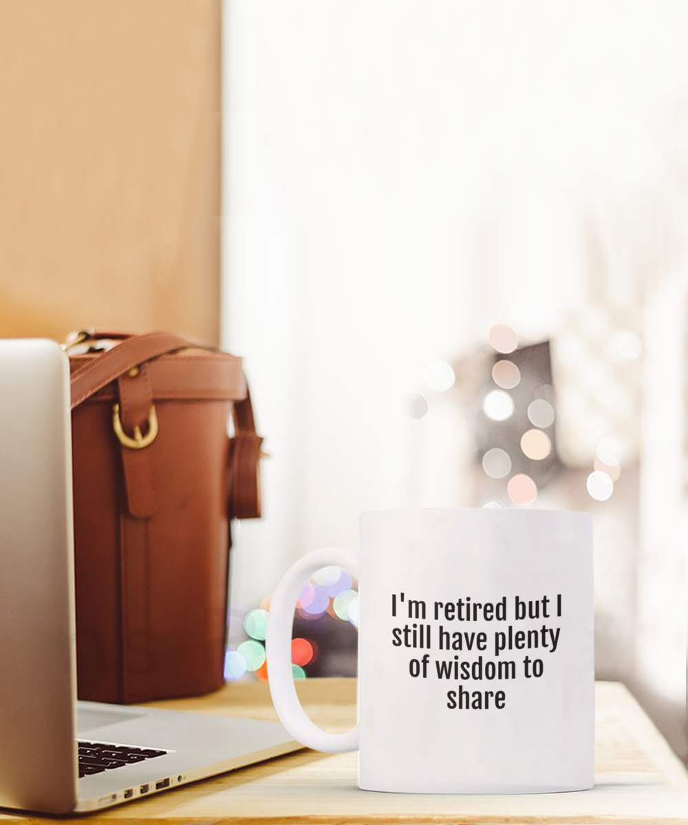 Cheers to Retirement:  Durable & Humorous Mugs for the Perfect Send-Off!