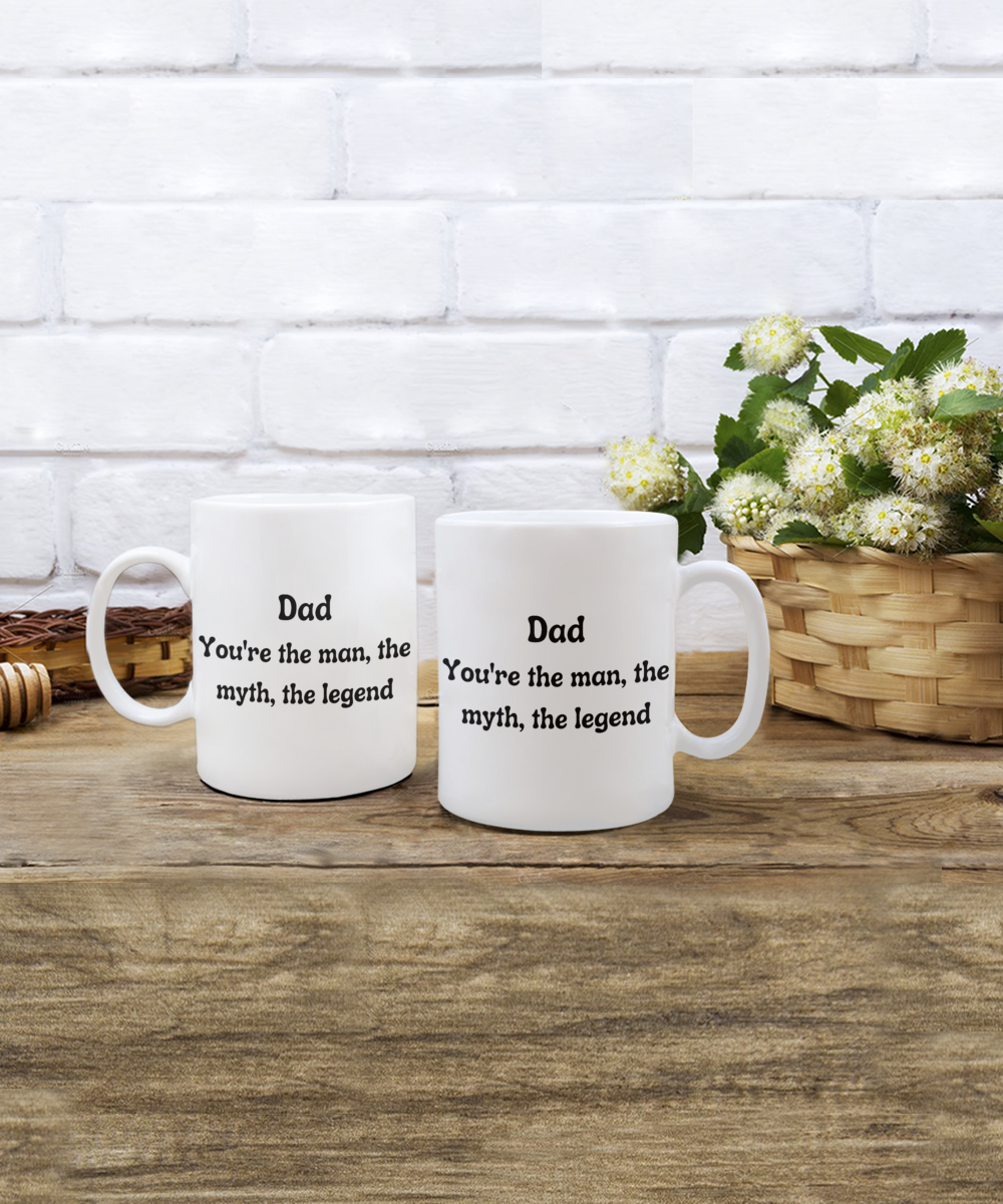 Father's Day Mugs, Sentimental Mugs, Gifts for Dad, Father's Day Ideas, Coffee Mugs
