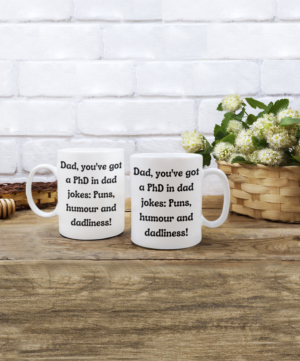 Cheers to Dad:  The Ultimate Father's Day Humor-Filled Mug Collection