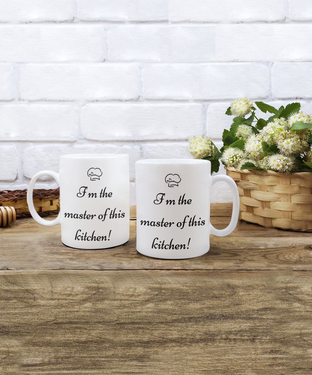 Start Your Morning with a Smile:  Discover Our Chef-Inspired Humorous Mugs!