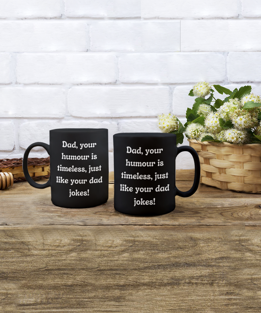 Cheers to Dad:  The Ultimate Father's Day Humor-Filled Mug Collection