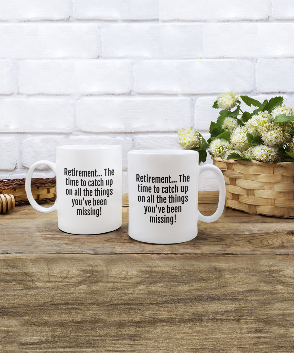 Cheers to Retirement:  Durable & Humorous Mugs for the Perfect Send-Off!