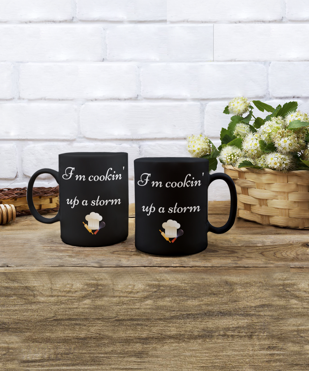 Start Your Morning with a Smile:  Discover Our Chef-Inspired Humorous Mugs!