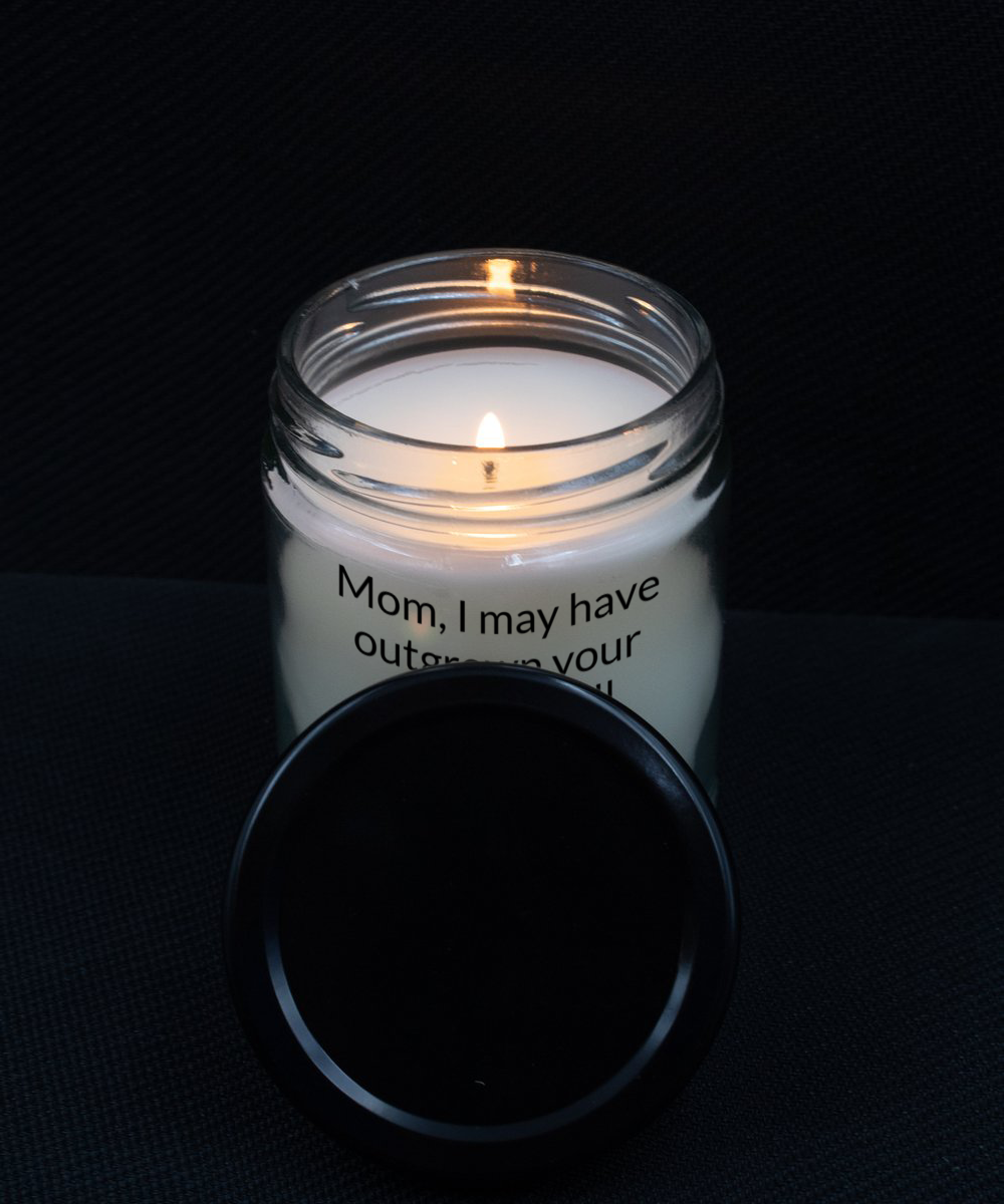 Mom's Laughter Light - Humorous Mother's Day Candle